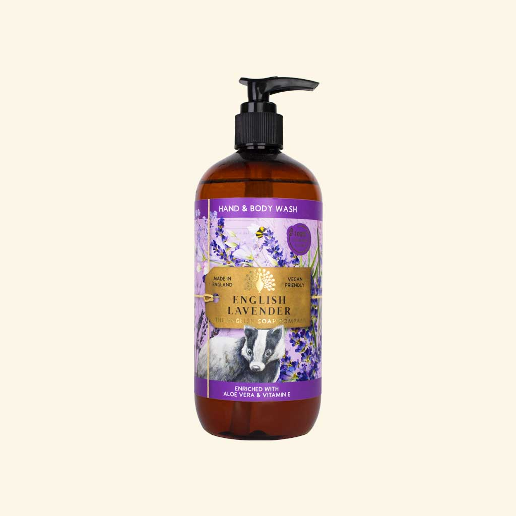 English Soap Company Anniversary English Lavender Hand & Body Wash