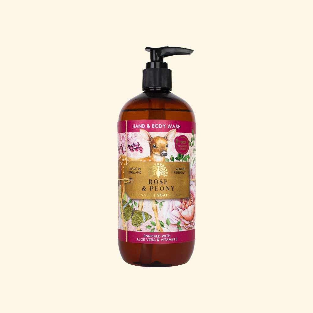 English Soap Company Anniversary Rose & Peony Hand & Body Wash