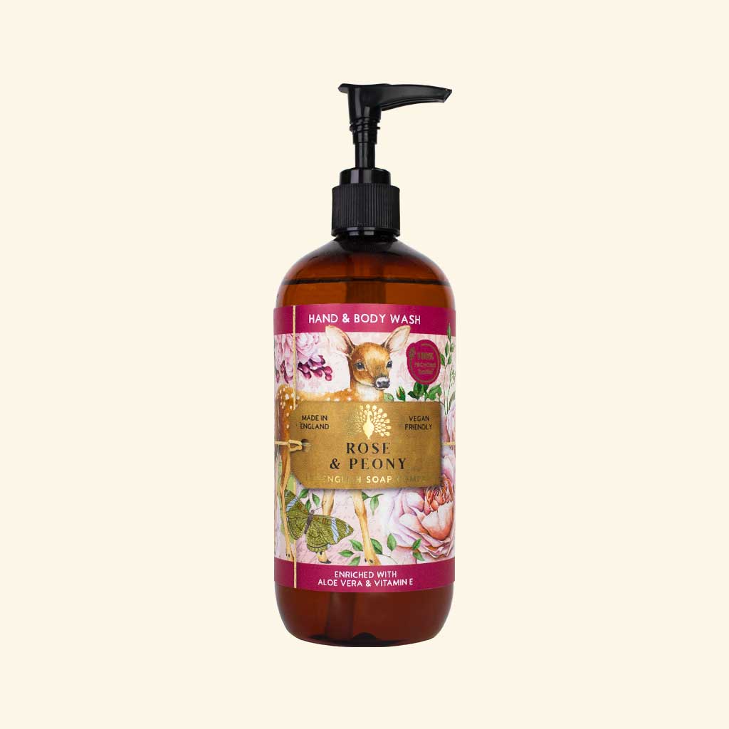 English Soap Company Anniversary Rose & Peony Hand & Body Wash