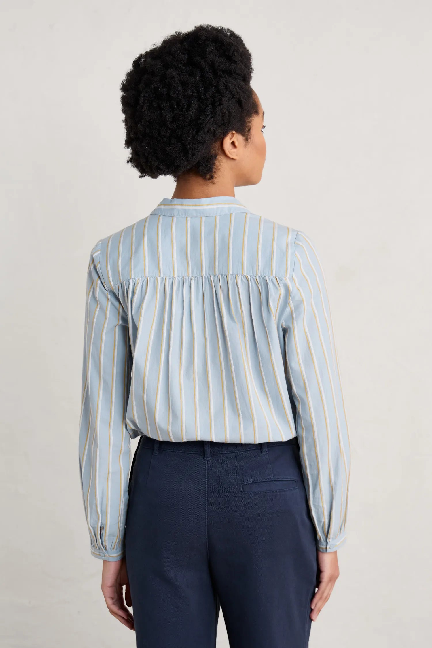 Seasalt Spiral Flight Striped Shirt