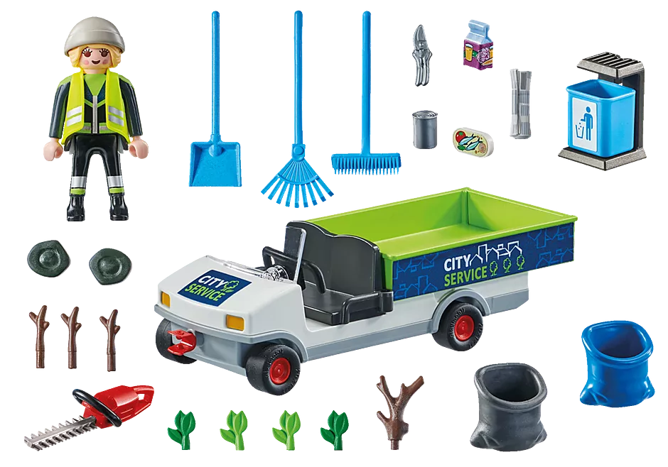 Playmobil City Action Street Cleaning with e-Vehicle 71433