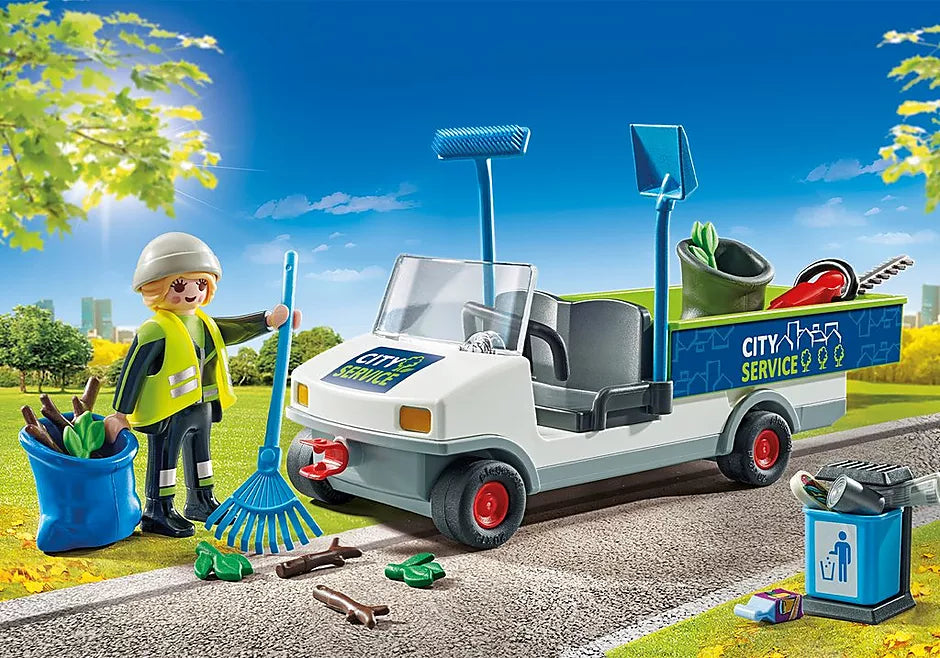 Playmobil City Action Street Cleaning with e-Vehicle 71433