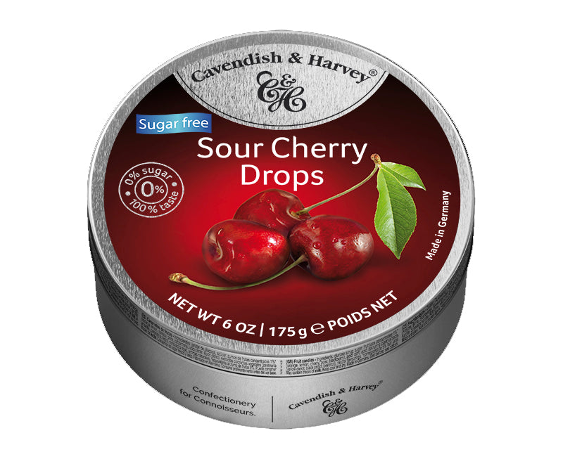 Cavendish & Harvey Sugar Free Sour Cherry Drops