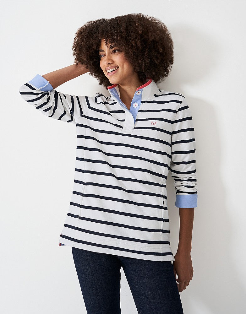 Crew Clothing Women's Padstow Pique Sweatshirt