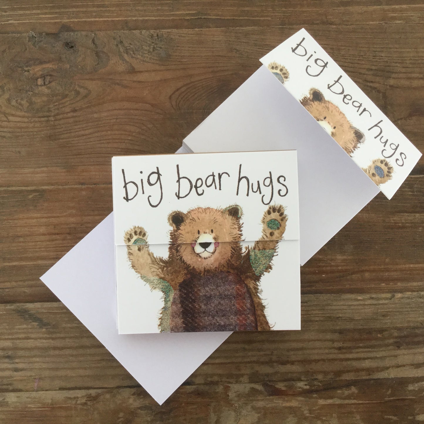 Alex Clark Bear Hugs Mini Magnetic Notepad