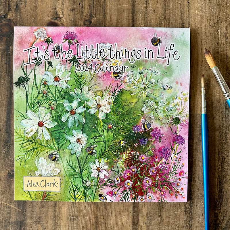 Alex Clark It's the Little Things In Life Calendar 2024