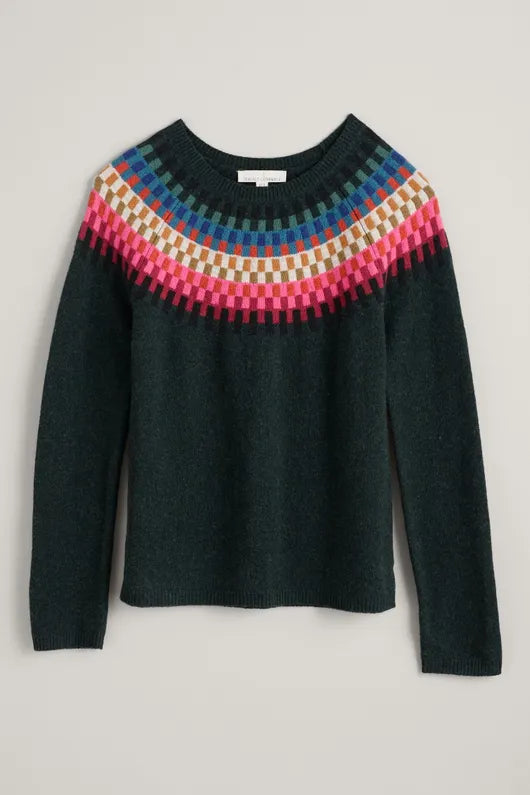 Seasalt Berlewen Fair Isle Jumper