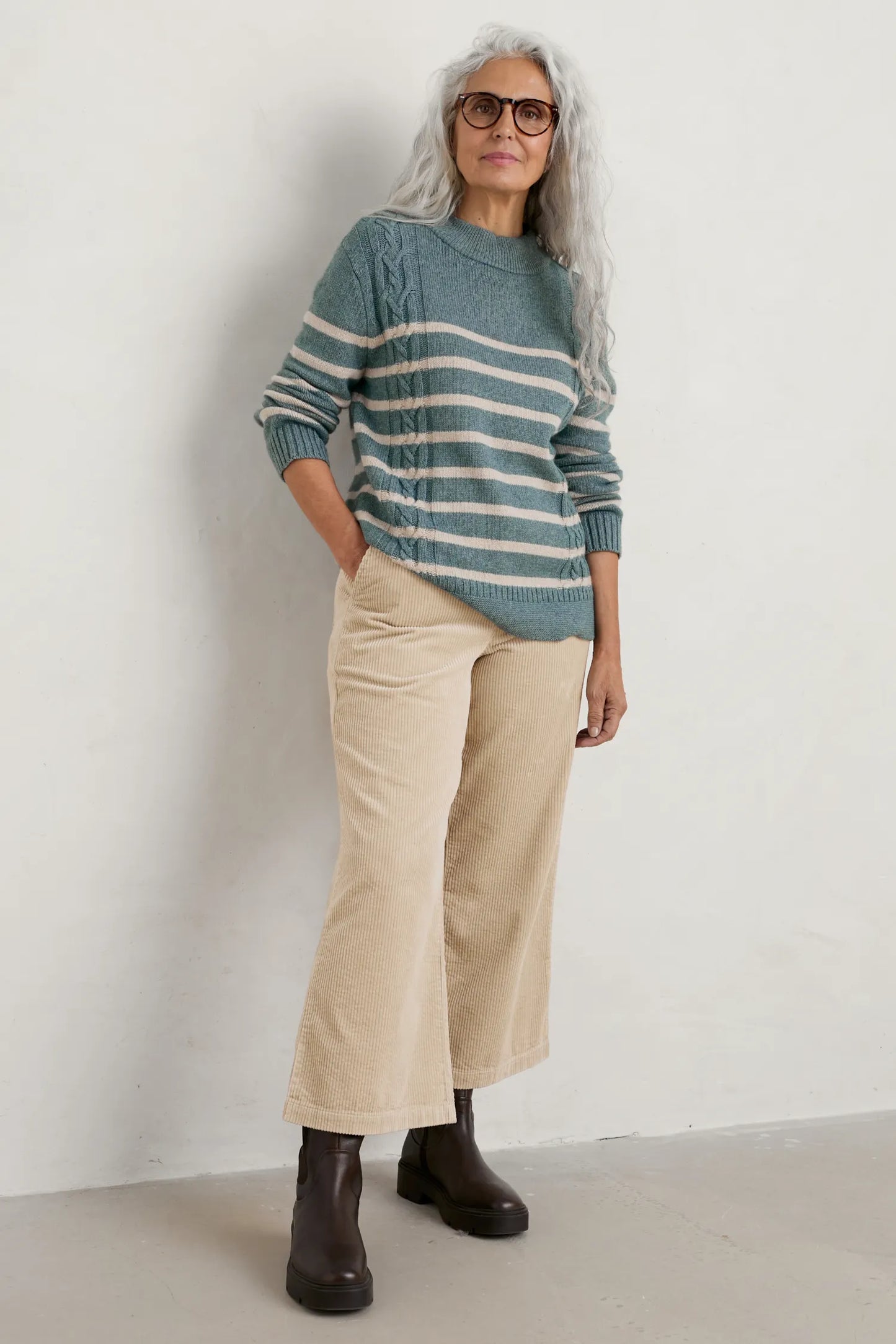 Seasalt Jetty Reach Striped Jumper