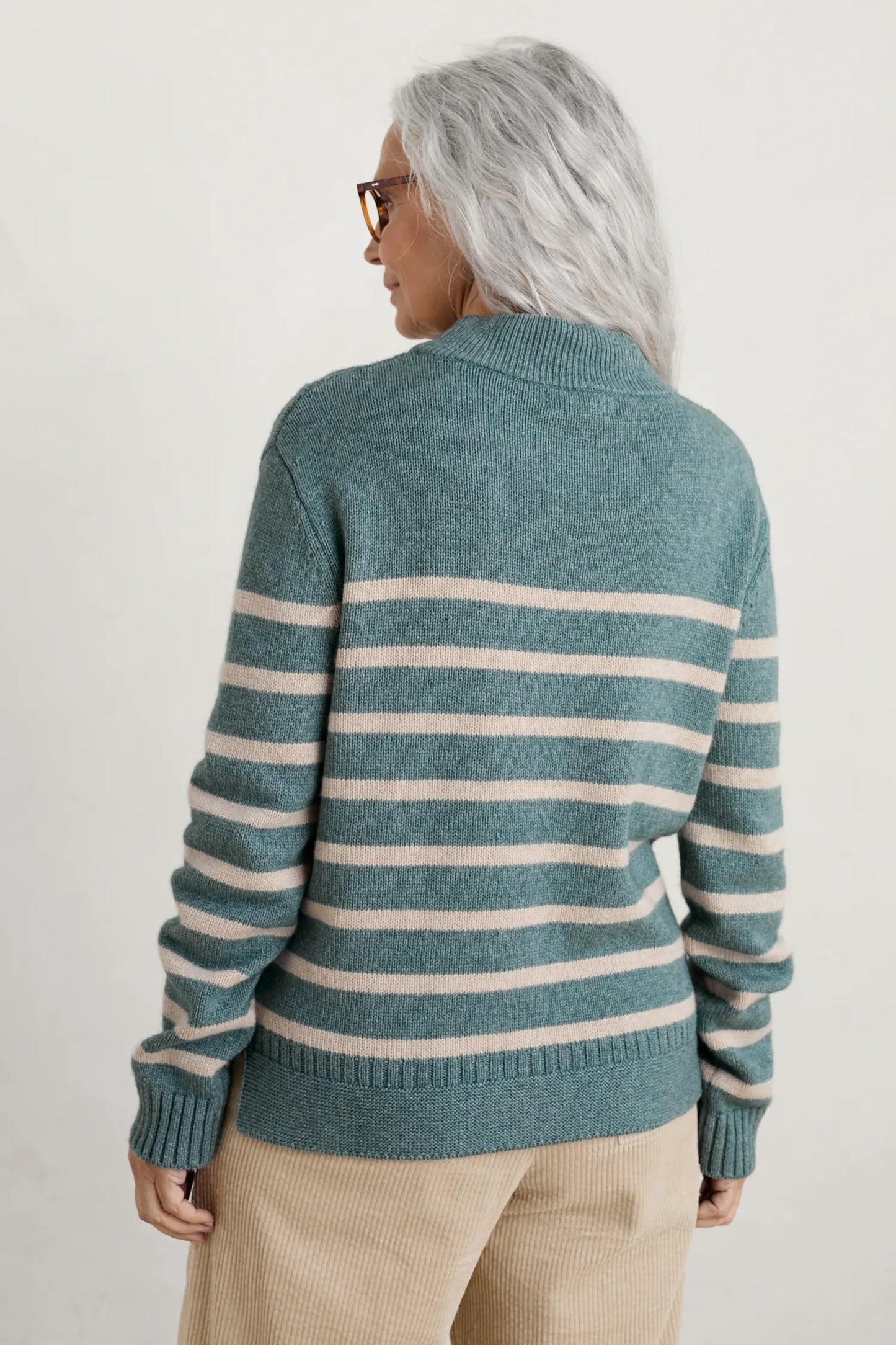 Seasalt Jetty Reach Striped Jumper