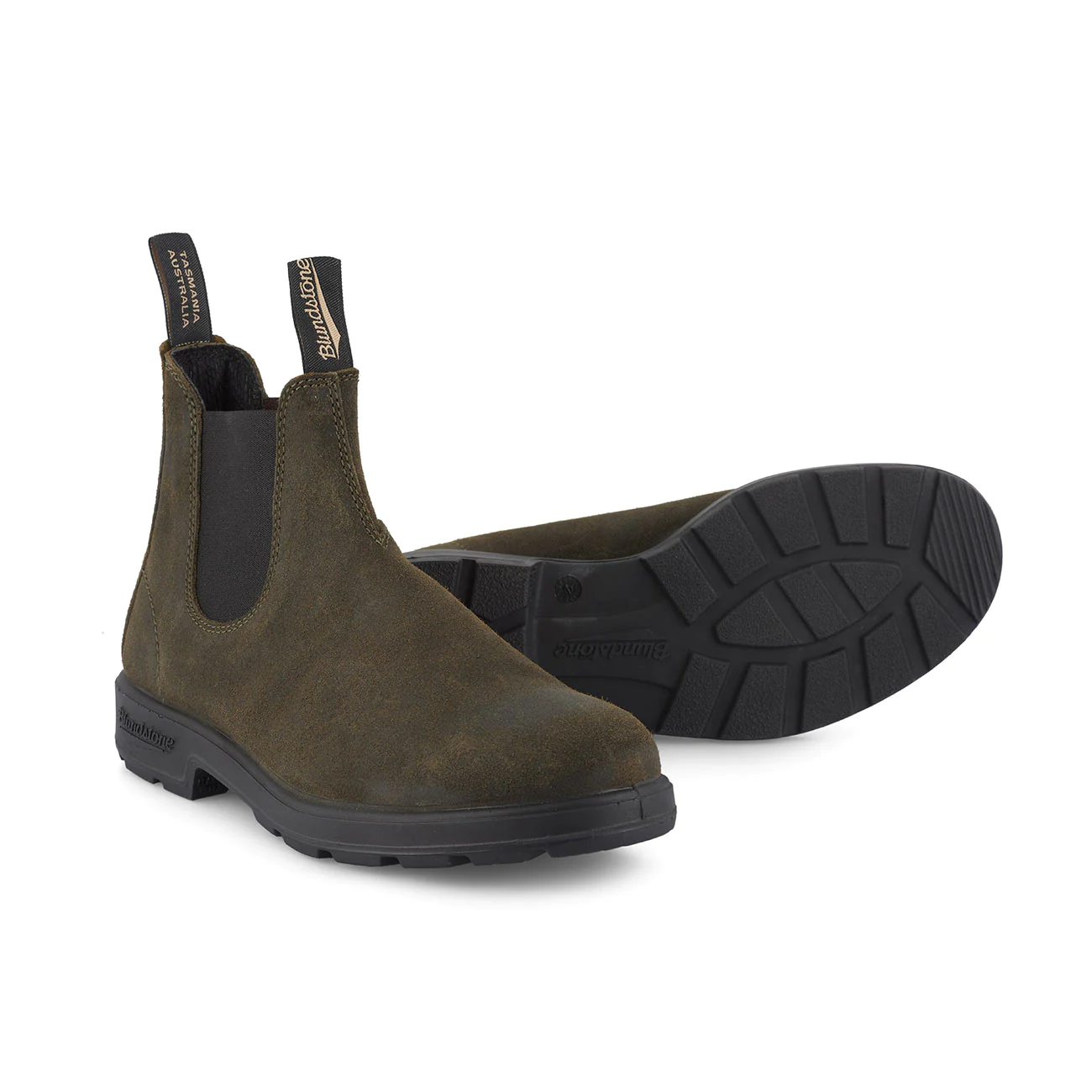 Blundstone black suede online