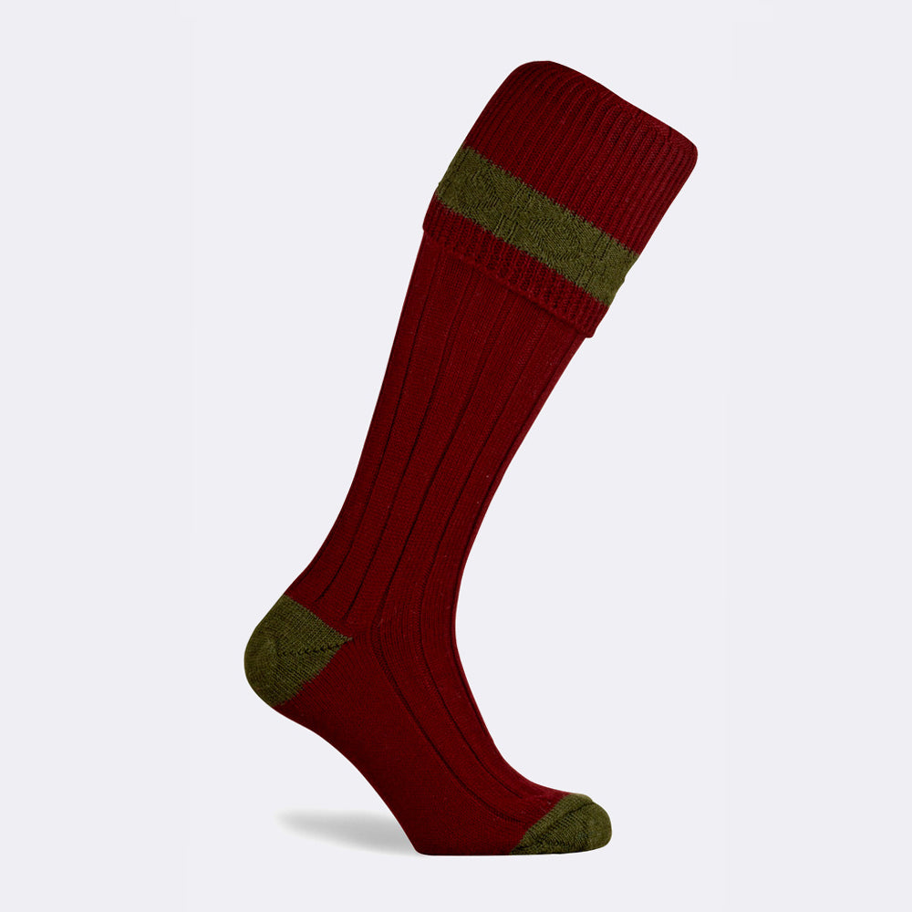 Pennine Byron Shooting Sock & Garter