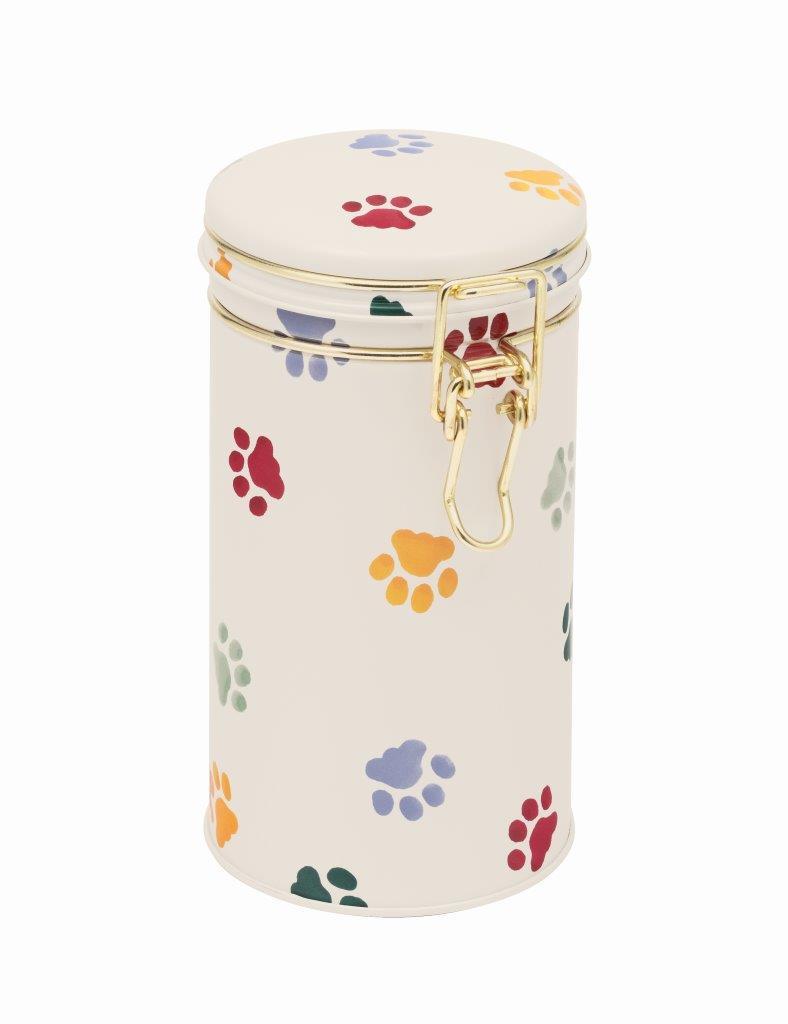 Emma Bridgewater Polka Paws Clip Lid Caddy