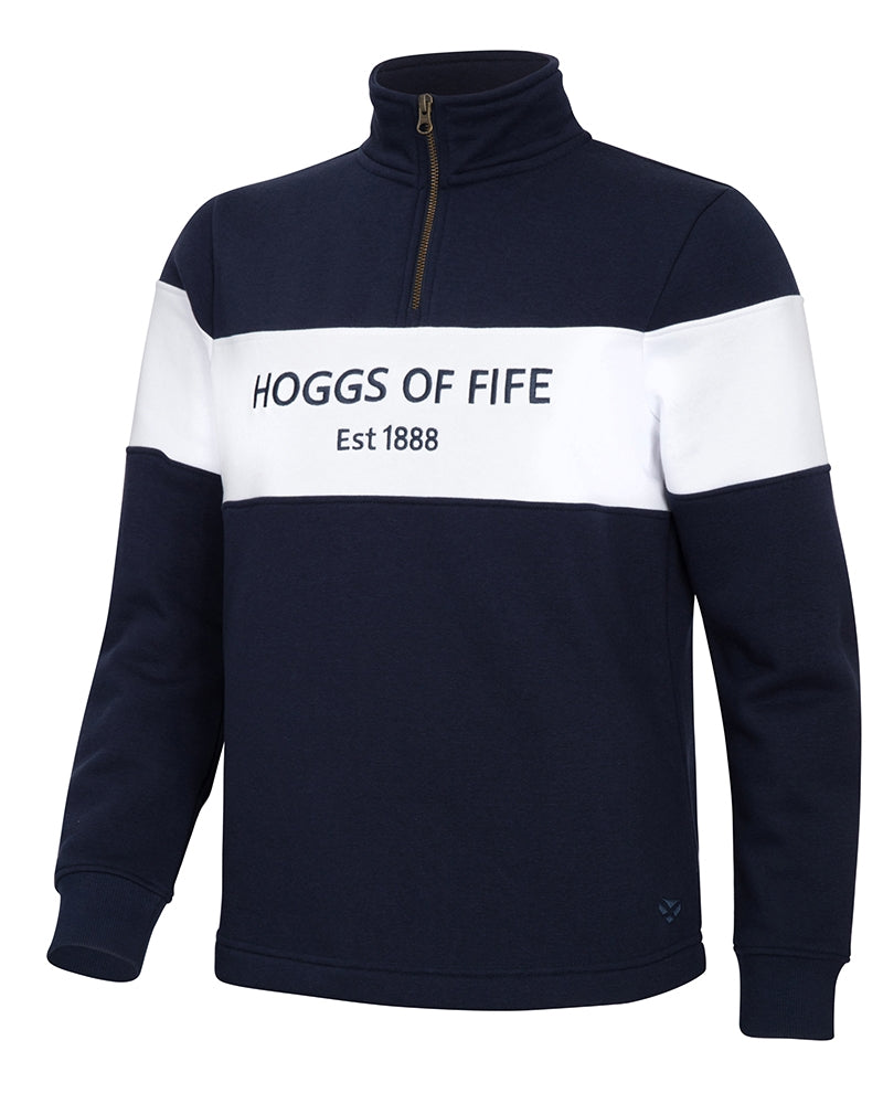 Hoggs Dumfries 1888 Gents 1/4 Zip Sweatshirt