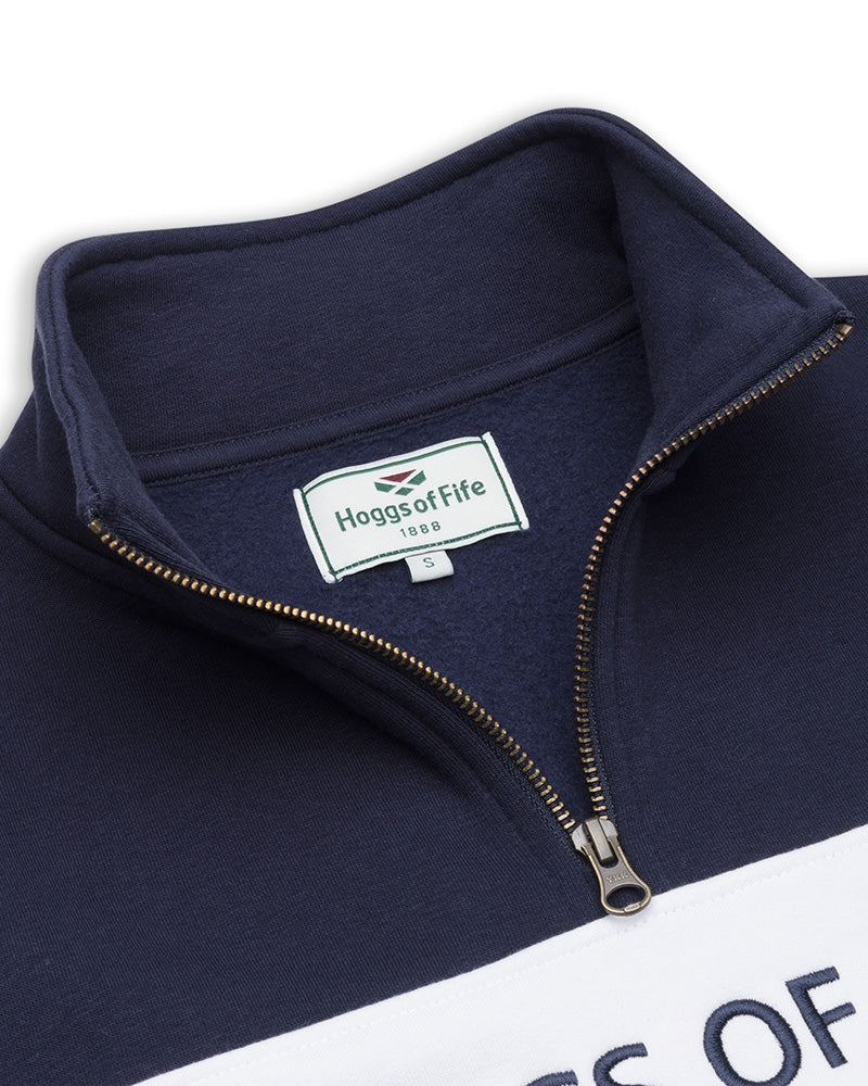 Hoggs Dumfries 1888 Gents 1/4 Zip Sweatshirt