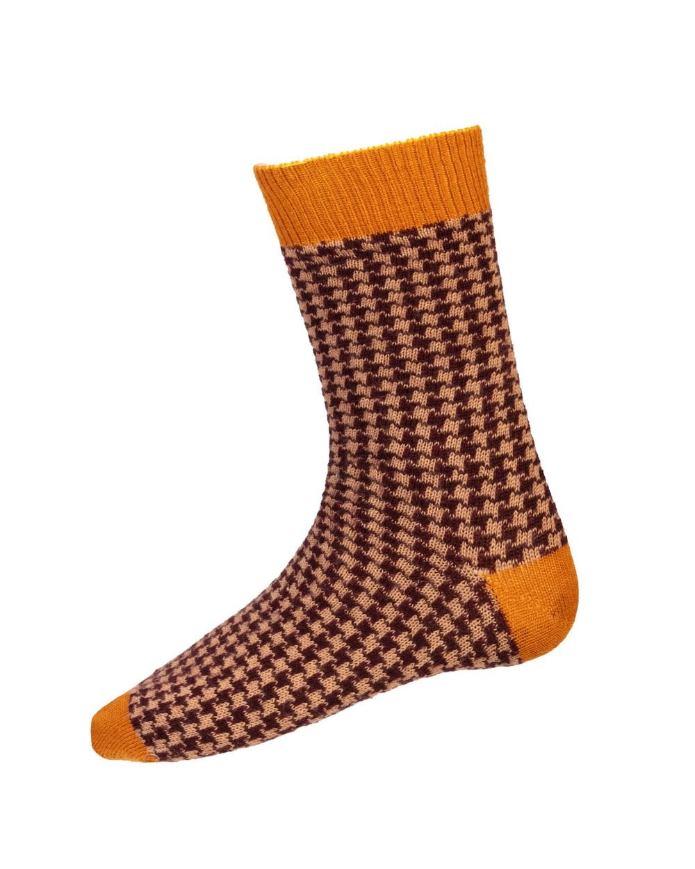 House of Cheviot Houndstooth Casual Socks