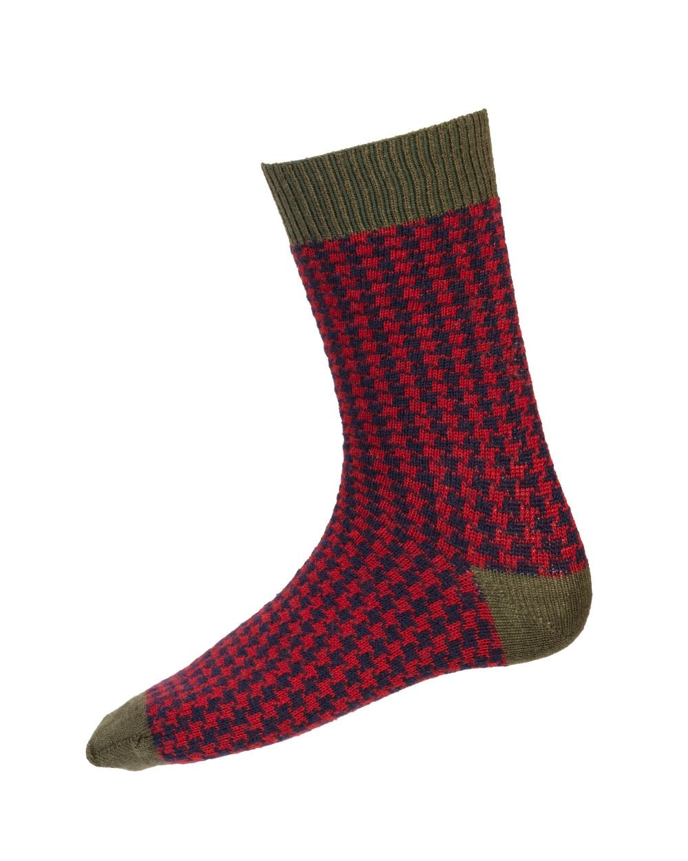 House of Cheviot Houndstooth Casual Socks