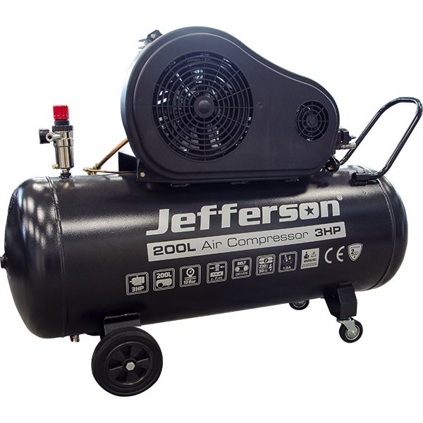 Jefferson 200 Litre 3HP 10 Bar Compressor