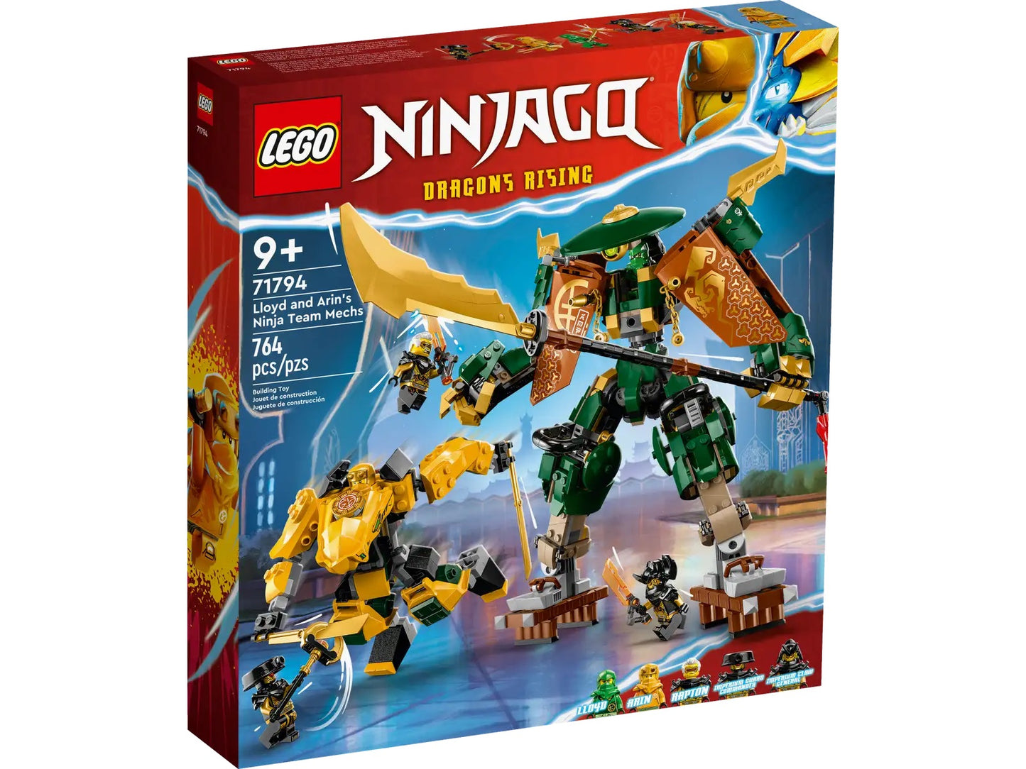 Lego Ninjago Lloyd & Arin's Ninja Team Mechs