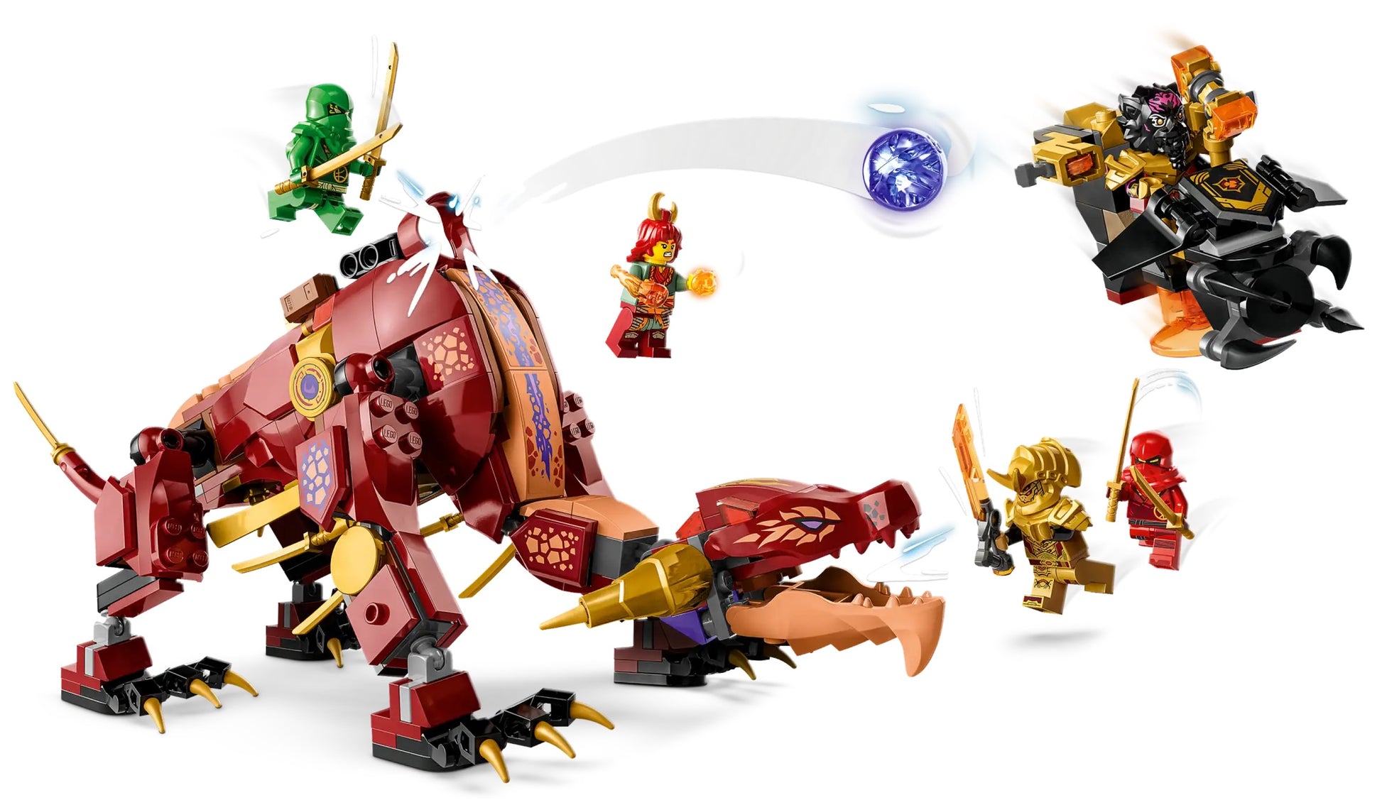 Lego Ninjago Heatwave Transforming Lava Dragon