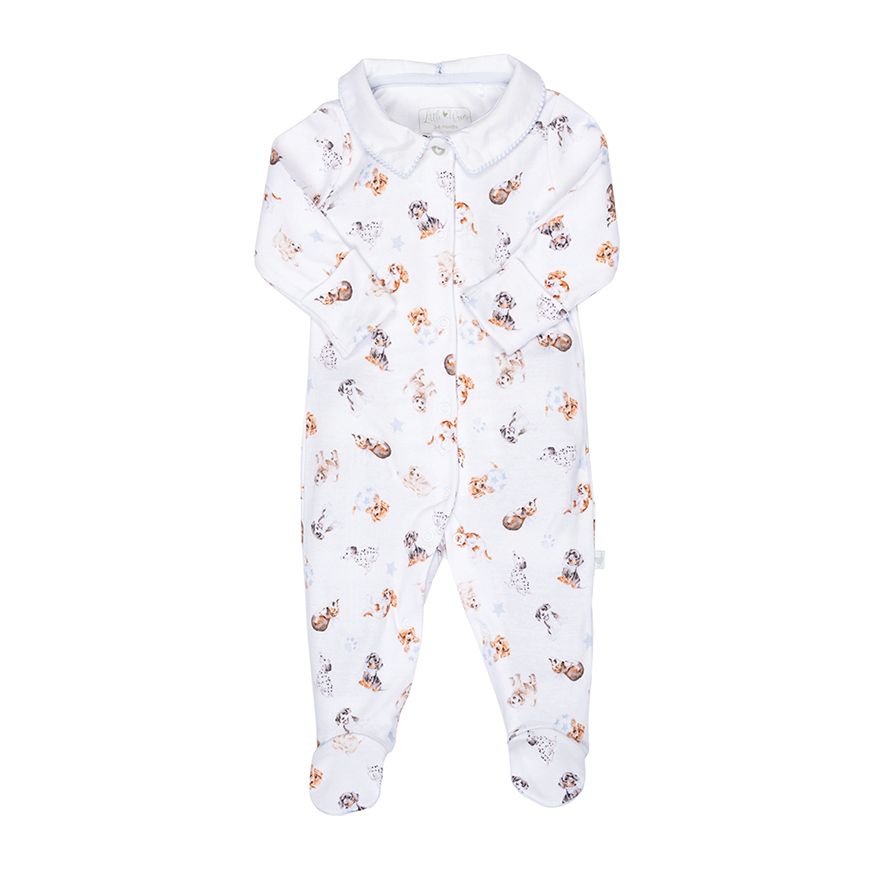 Wrendale Patterned Babygrow