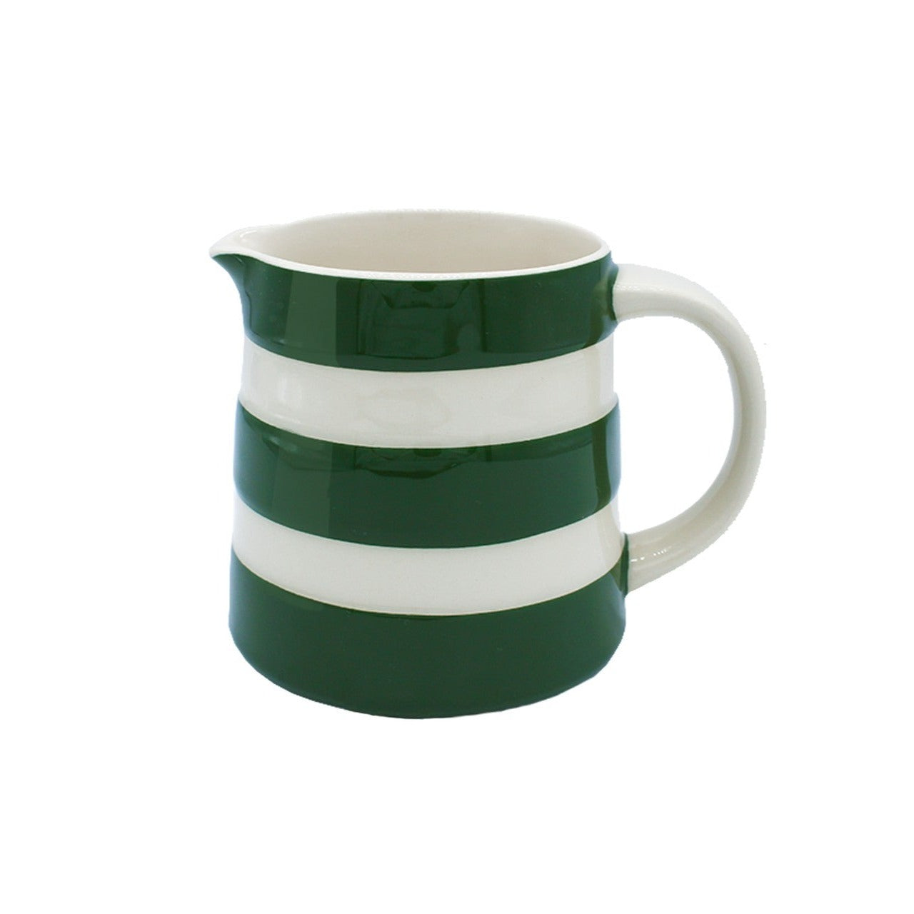 Cornishware Adder Green Dreadnought Jug 20oz