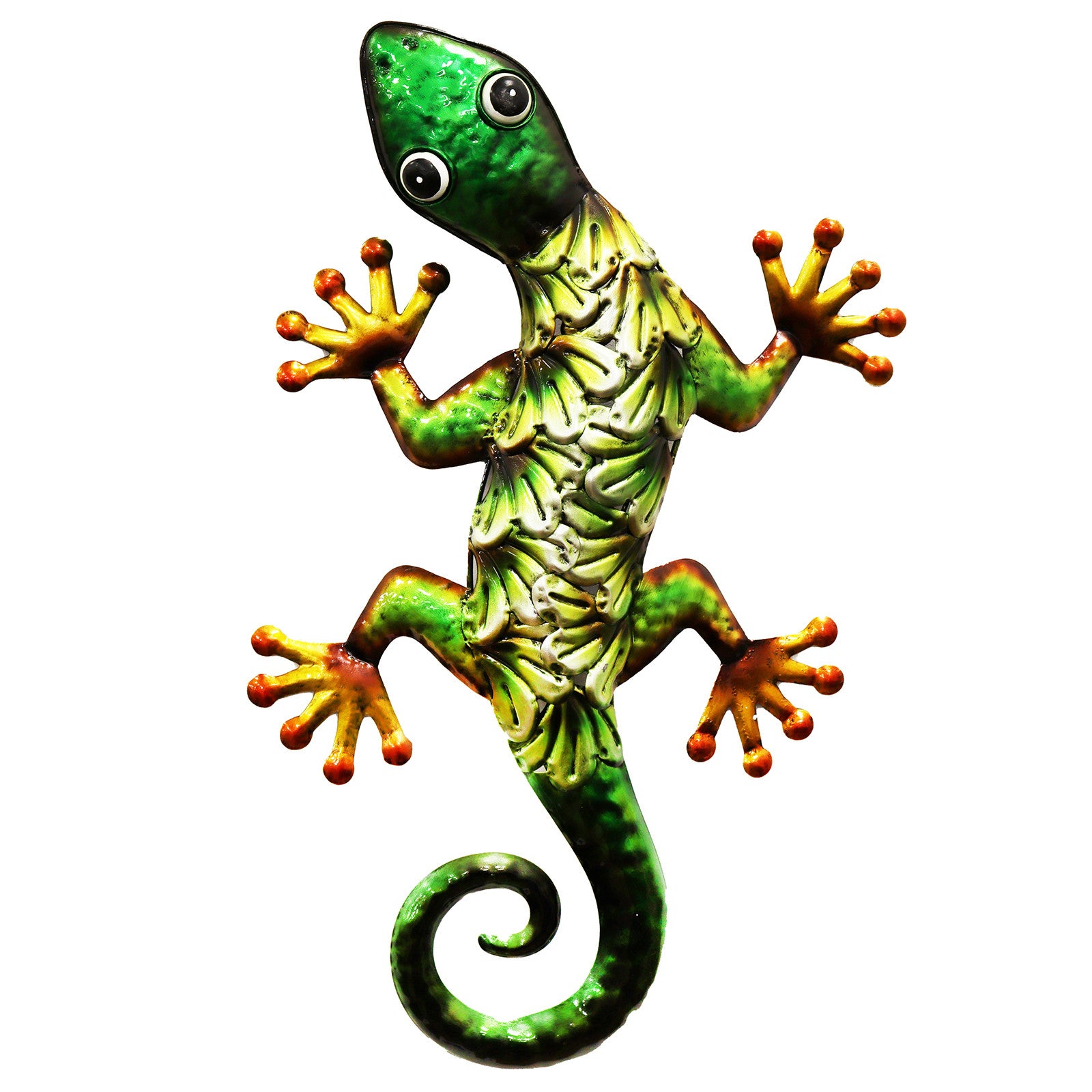 Primus Green Gecko Metal Wall Art