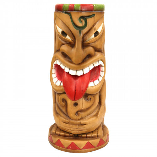 Primus Large Coloured Tiki Totem Planter with Tongue Out