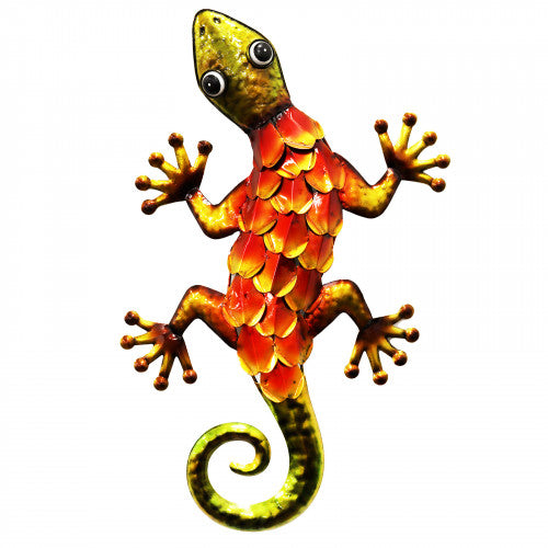 Primus Orange Gecko Metal Wall Art