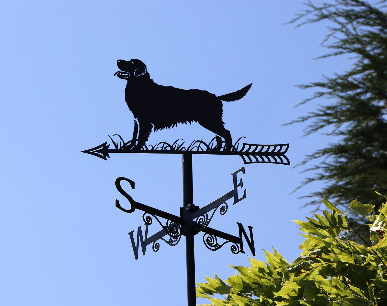 Primus Weathervanes Metal Golden Retriever Silhouette 34cm