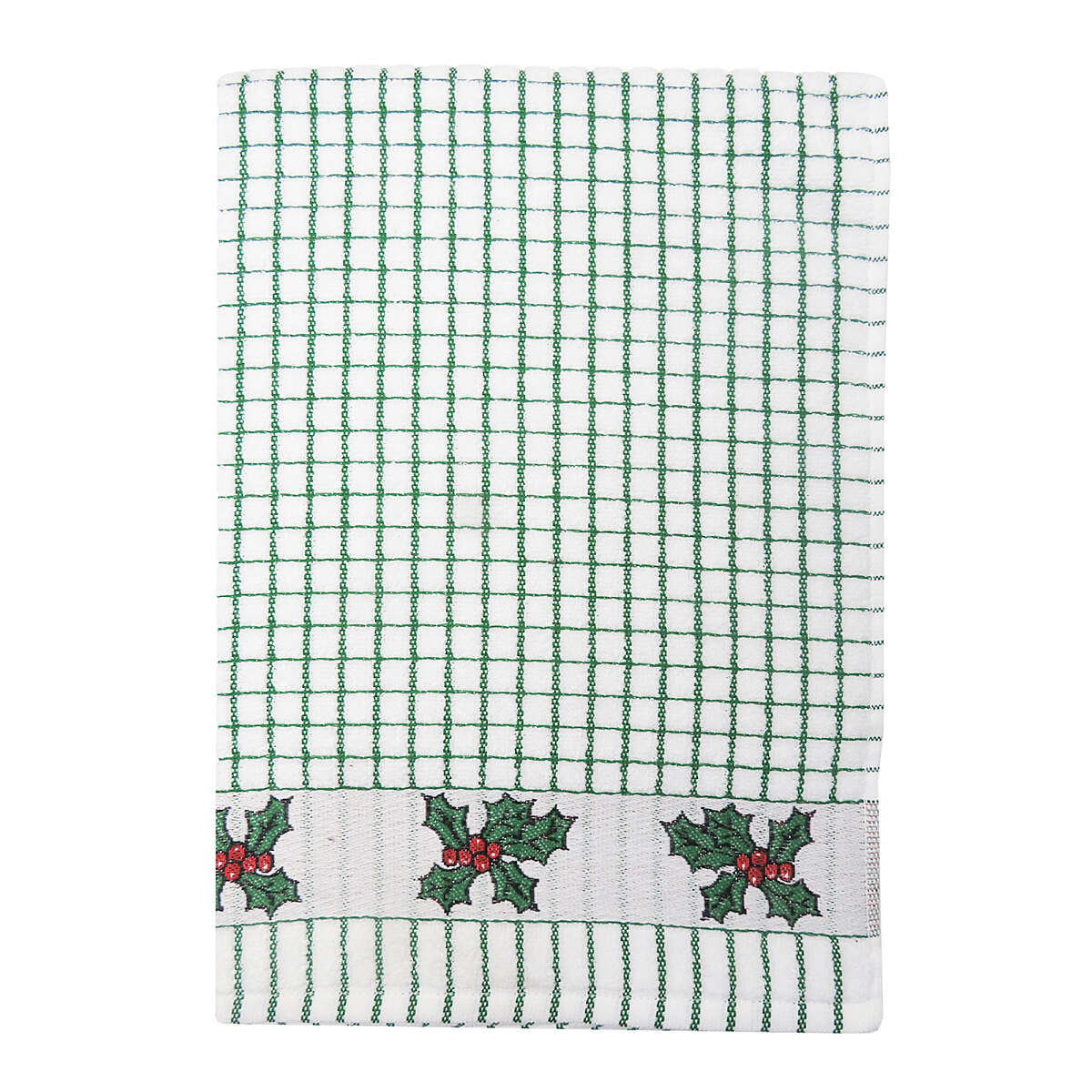 Samuel Lamont Poli-Dri Jacquard Holly Tea Towel