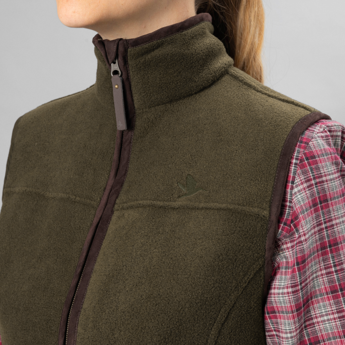 Seeland Woodcock Ivy Fleece Waistcoat