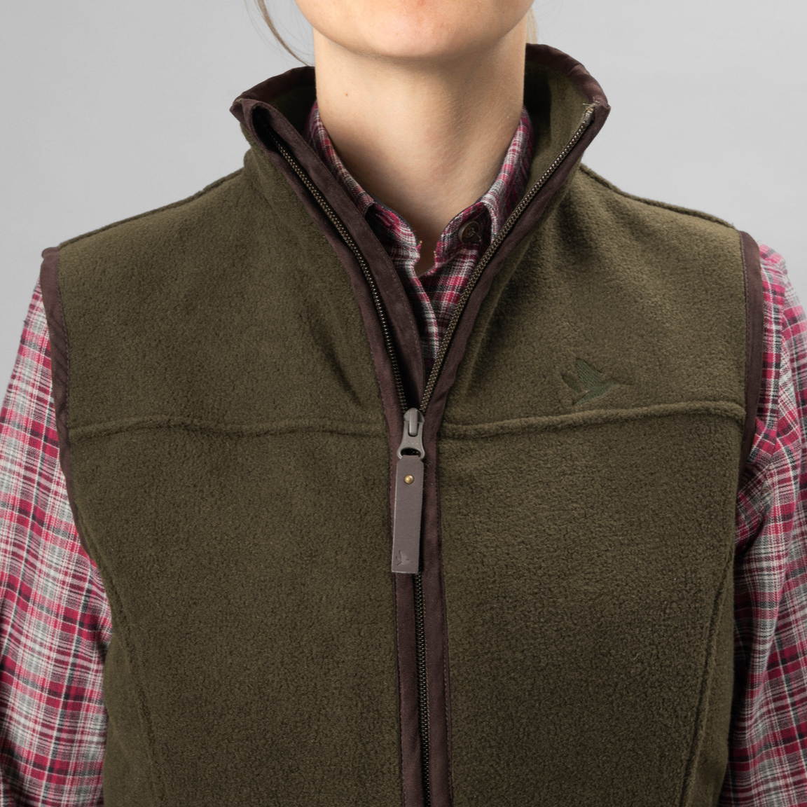 Seeland Woodcock Ivy Fleece Waistcoat