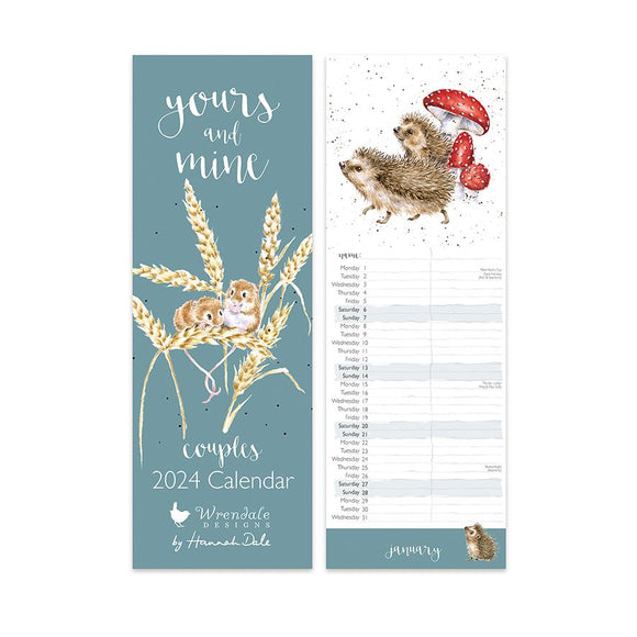Wrendale 2024 Yours and Mine Couples Calendar – Sam Turner & Sons