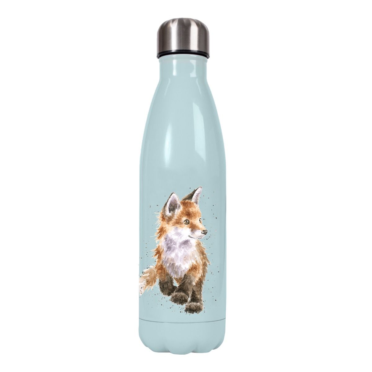 Wrendale Contentment Fox Water Bottle