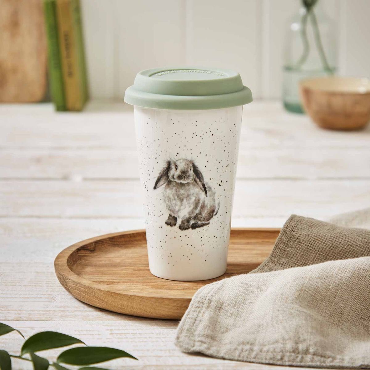 Wrendale 'Rosie' Rabbit Travel Mug