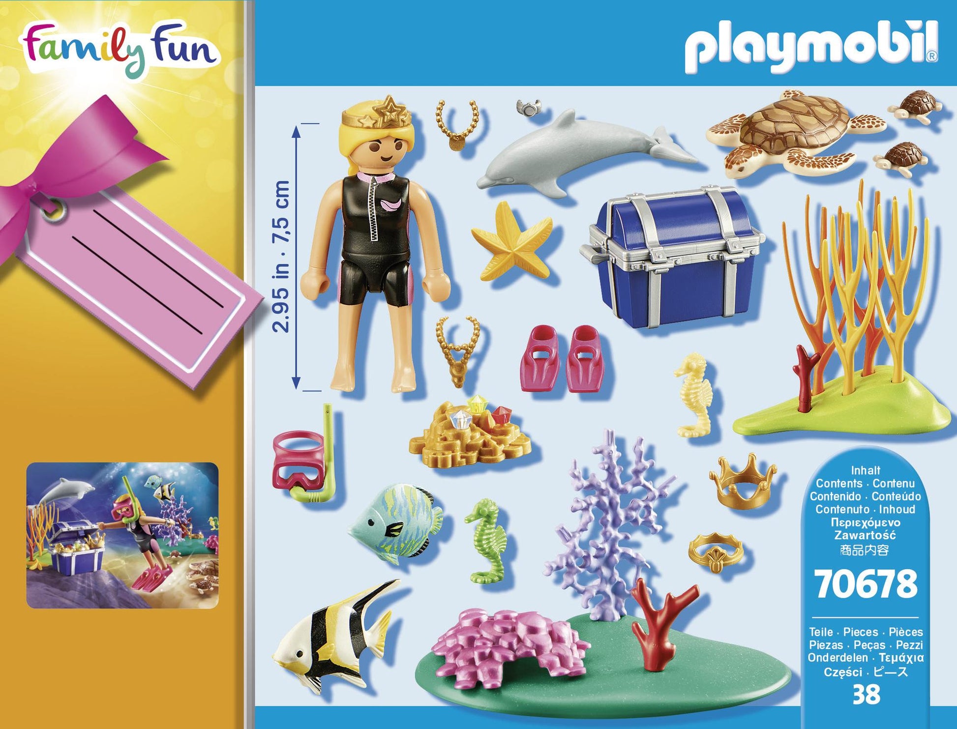 Playmobil Family Fun Treasure Diver 70678