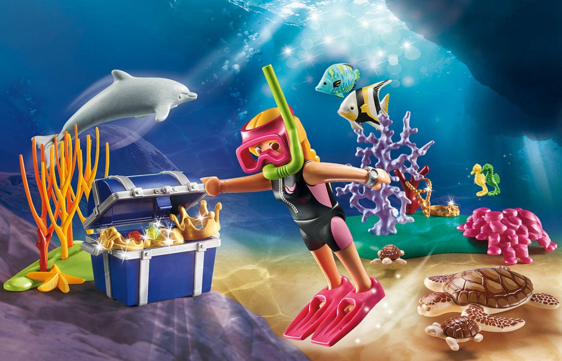 Playmobil Family Fun Treasure Diver 70678