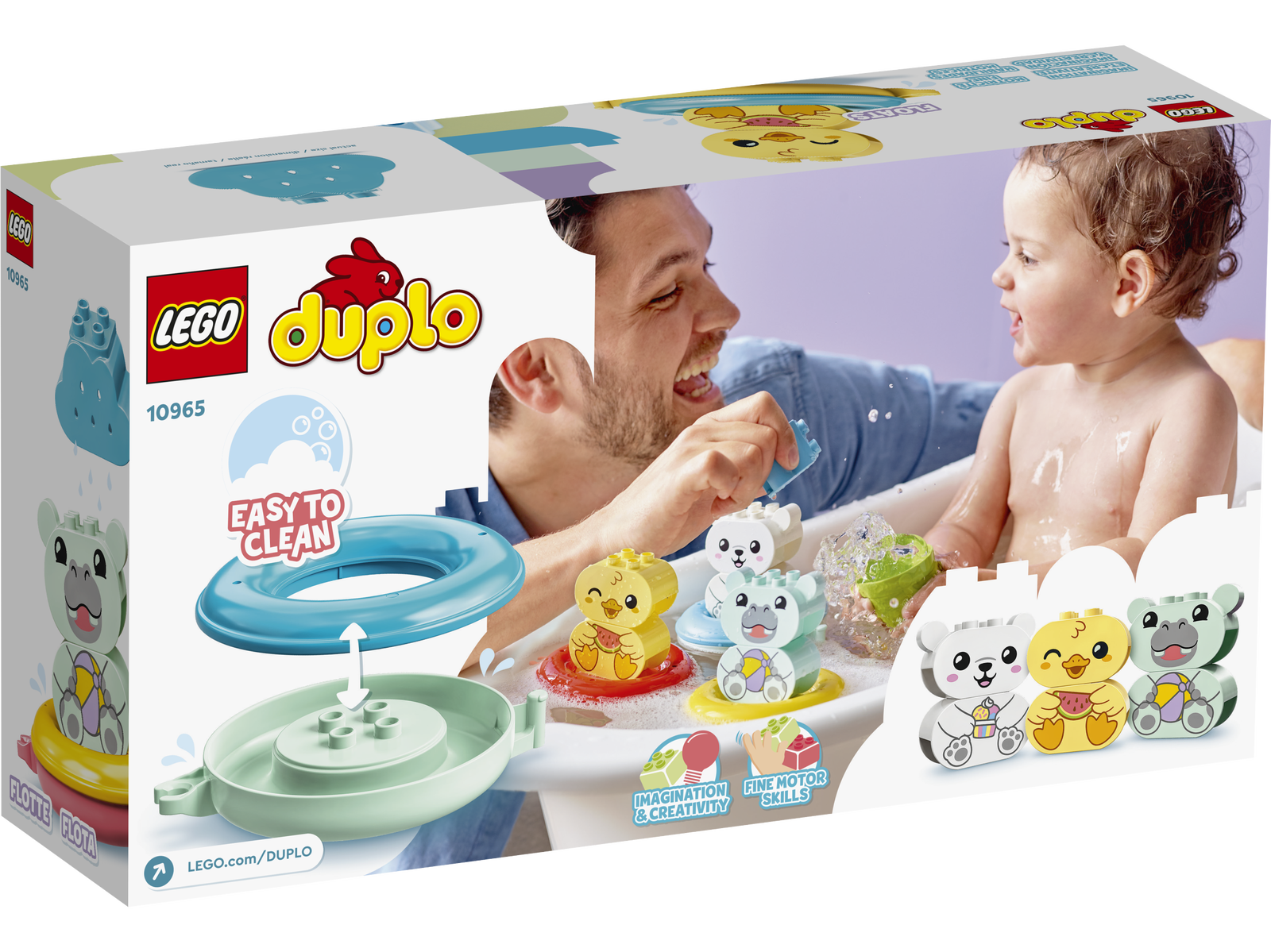 LEGO Duplo Bath Time Fun: Floating Animal Train 10965