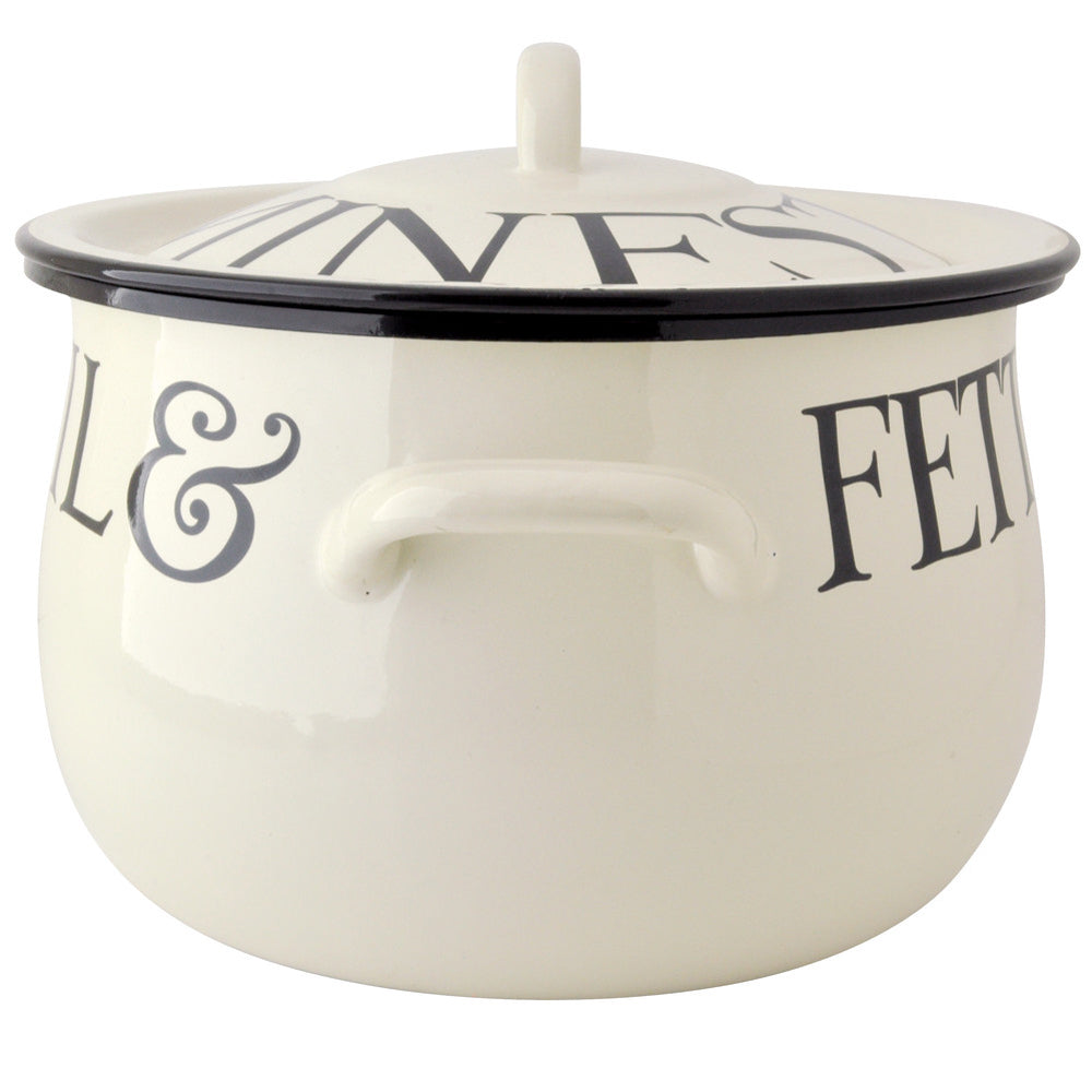 Emma Bridgewater Black Toast Enamel Casserole Pot