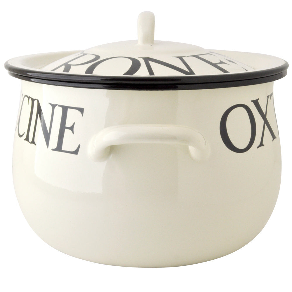 Emma Bridgewater Black Toast Enamel Casserole Pot