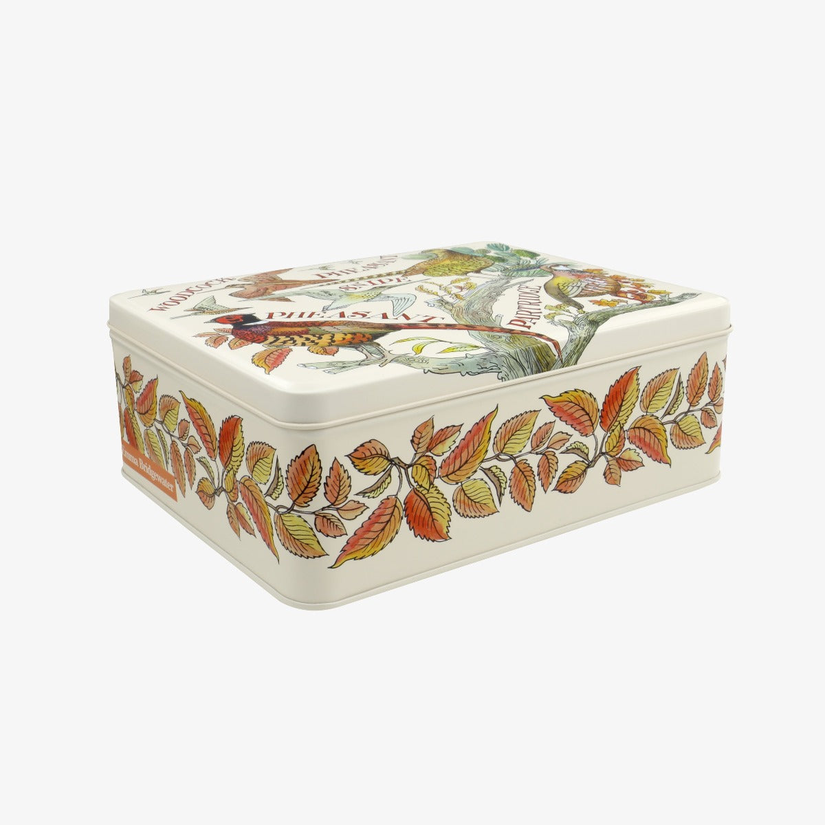 Emma Bridgewater Game Birds Deep Rectangular Tin