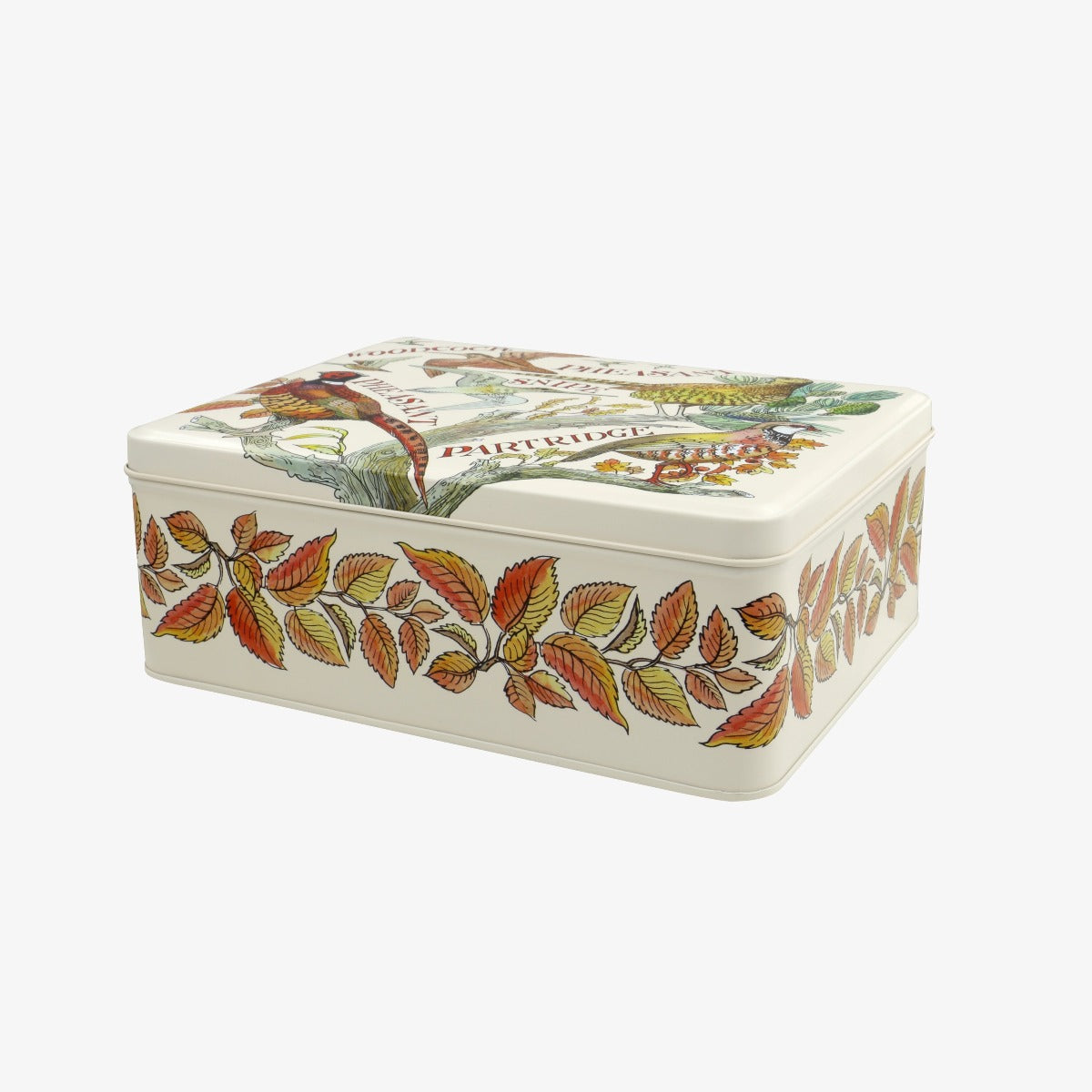 Emma Bridgewater Game Birds Deep Rectangular Tin