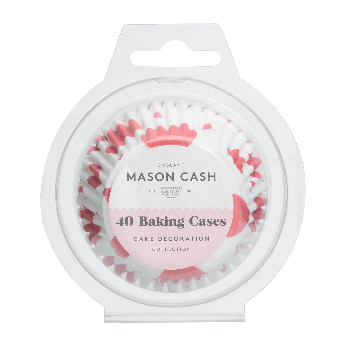 Mason Cash 40 Hearts Baking Cupcake Cases