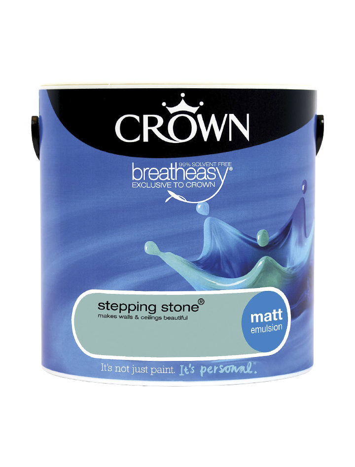 Crown Paints Matt Breatheasy Coloured Emulsion 2.5kg