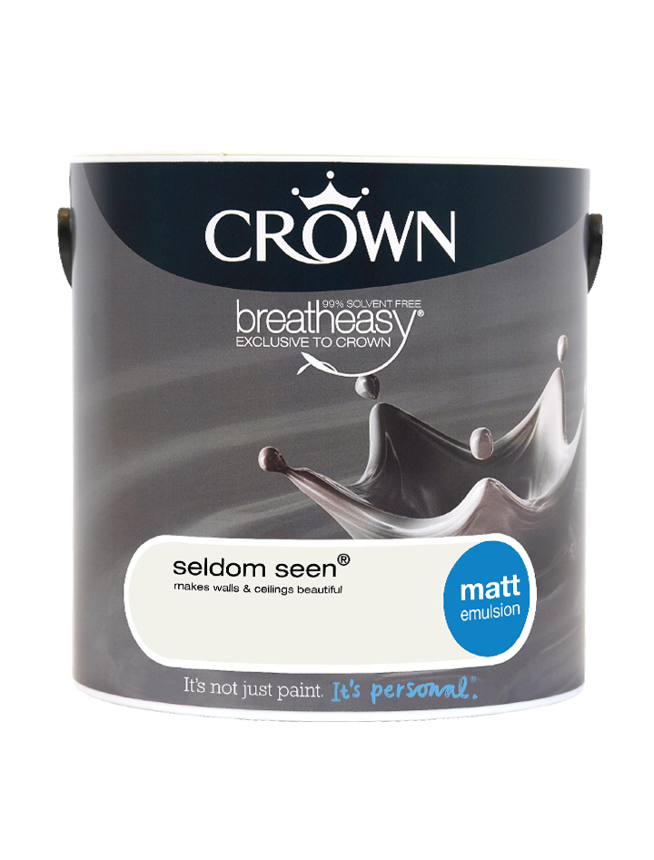 Crown Paints Matt Breatheasy Coloured Emulsion 2.5kg