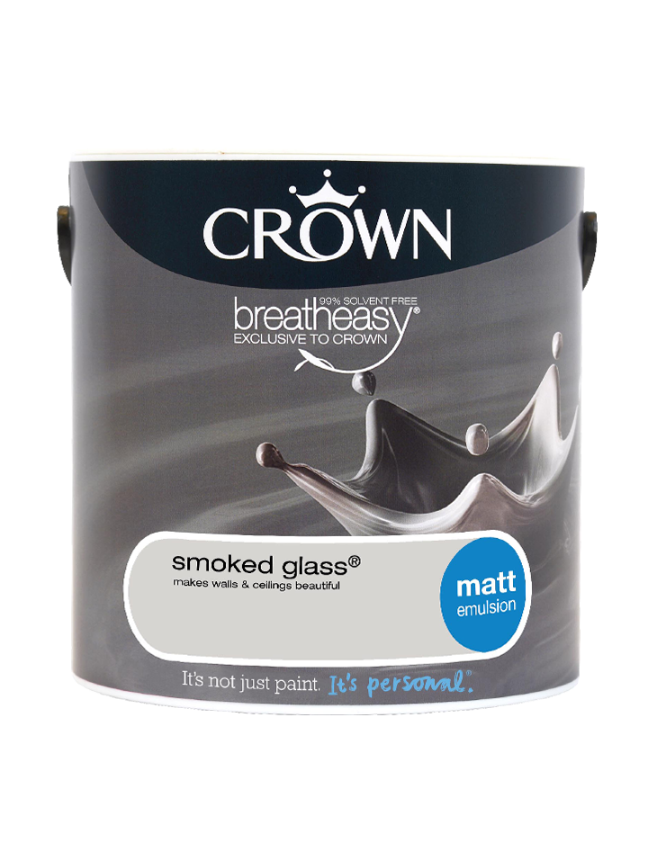 Crown Paints Matt Breatheasy Coloured Emulsion 2.5kg