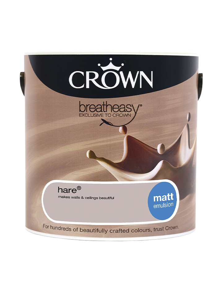 Crown Paints Matt Breatheasy Coloured Emulsion 2.5kg