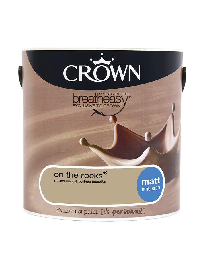 Crown Paints Matt Breatheasy Coloured Emulsion 2.5kg