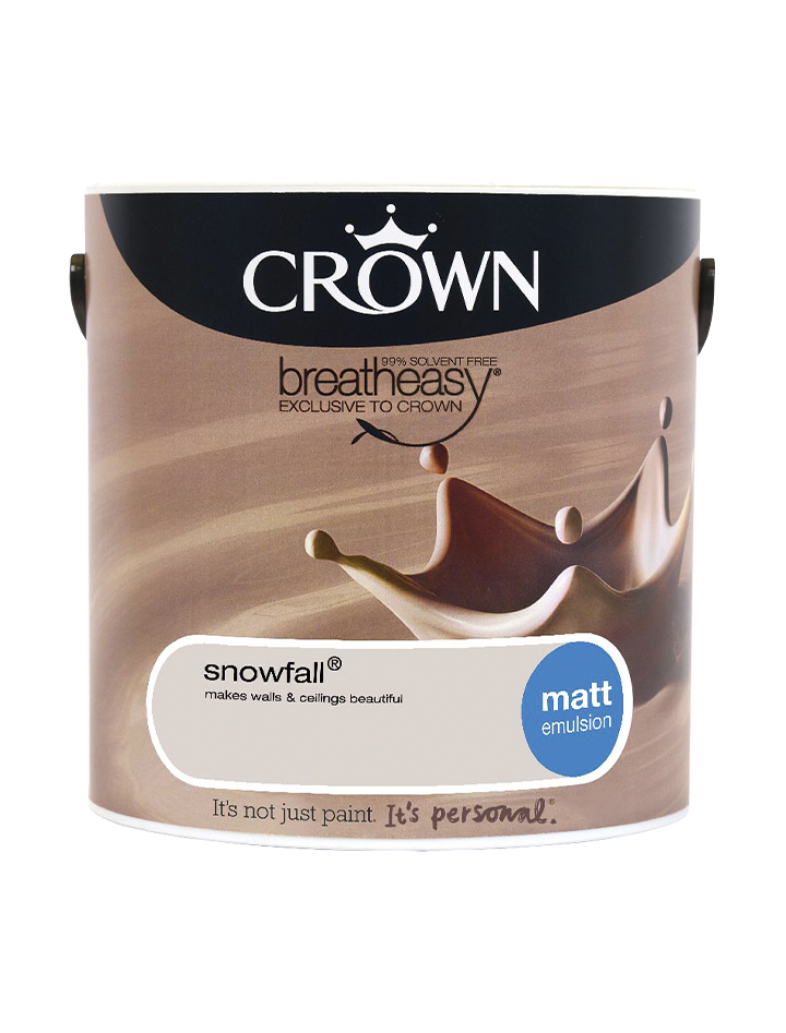 Crown Paints Matt Breatheasy Coloured Emulsion 2.5kg