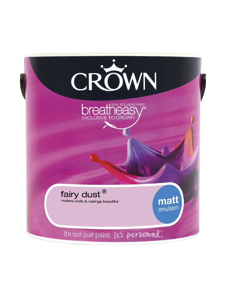 Crown Paints Matt Breatheasy Coloured Emulsion 2.5kg